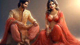 18-year-old anime girl gets down with her older aunty in a wild cartoon fantasy