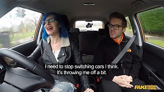 I emptied my testicles into her rectum - fake driving school