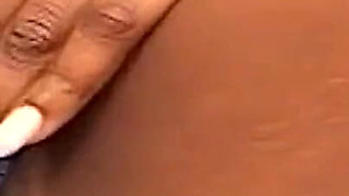 Hot Black Pussy Fucked Hard by Two Big Black Cock in a Threesome