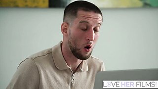 Unattainable Cody and Gal's feet licking dirt