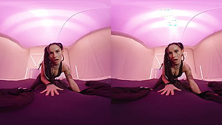 POV: Cyberpunk Babes Uses You as a Dildo - Virtual Real Porn