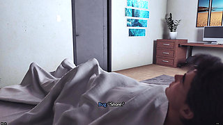 The neighbor came into my room at night and had sex