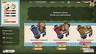 Flee, My Elven Ninja! 3D Gameplay Part 2 - Lizet's Training and Exploration Begins