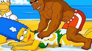 Beach Bitch: Married Housewife Gets Fucked On The Beach