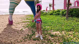 Anal Play in the Sky Pool 4K