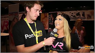 Carter Cruise Interview At Exxxotica 2014 Atlantic City