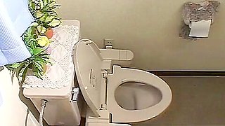 Onanism In Toilet Room Area