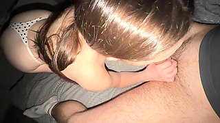 A hot student with a tight pink pussy gets a powerful orgasm and an unforgettable cumshot