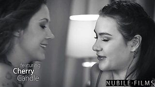 Cherry Candle and Dave Candle's blowjob action by Nubile Films