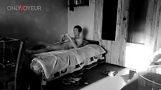 Homemade Voyeur. Teenie duo sultry lovemaking in a country palace