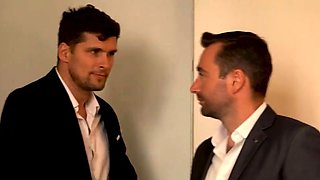 Brunette swinger with immense innate jugs shares wife