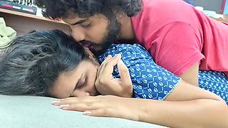 Hot Indian Couple Passionate Night Sex in Bedroom Part 3 - Husband Fucks Sexy Wife Raw