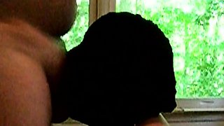 Amateur housewife blowjob and handjob with cumshot