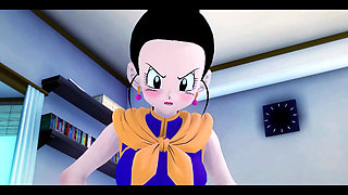 Dragon Ball Z Ex 3 Part 4 Chichi and Gohan Cuckolding Goku and Fucking Behind