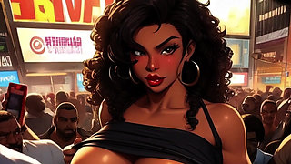 Big Titty Tifa Loves Sucking Black Cock In Spicy Toons: Tifa In A Mosh Pit