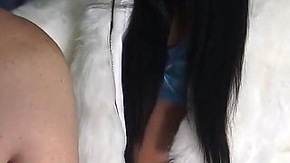 Boot Cum Slave Milked on the White Boots!