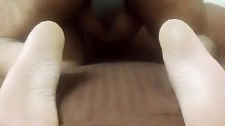 Couple Enjoy The Dildo