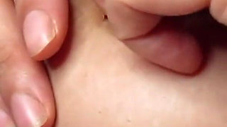 Playing with Nipple Rings