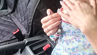 Public Agent: Feeling Horny, Had a Risky Little Play to Make Myself Squirt in the Car