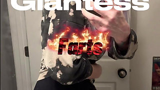 67 Giantess Goddess Farting Compilation