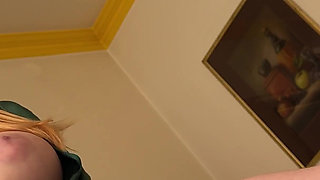 Step Mom Catches Stepson Smoking - Smoking Blowjob & Facial!