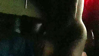 Getting in the room, uncensored because it's dark