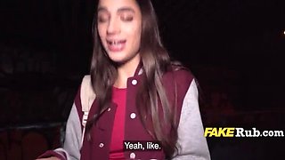 French Slut Goes Wild in Public Outdoor Sex with Martin Gun