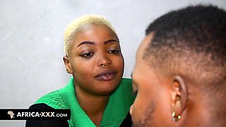 Africa-XXX - pussy licking dirt