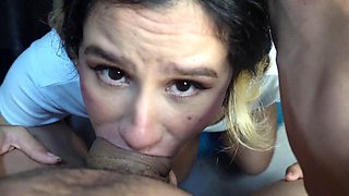 Stepbrother because you cum in my throat -swallow milk