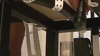 Blonde girl humiliates the big boobs woman