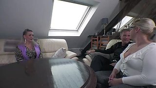 Horny MILFs Get Wild! Naughty Threesome With Big Tits