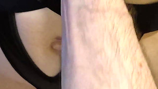 Real Cheating Wife with Pulsating Creampie