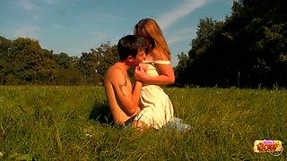 Teen Girl Outdoor Romantic Sex