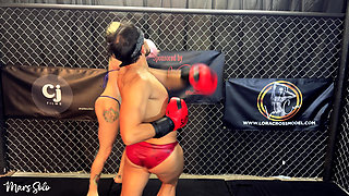 Boxing Match: Mars Solo & Sam Stout Go Glove to Glove in This Three Round Fight Between Long Time Rivals with Trash Talking, POV