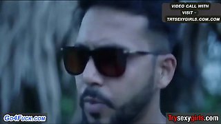 Indian Passion Erupts in Hotel Room with Red Saree Seduction