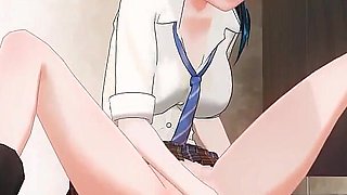 Student Uses Her Vibrator in Public Toilet