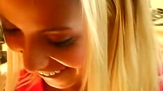 Big Cock for Blonde Whore