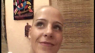 Small Tits Blondie Fingerbangs Her Pierced Cunt Before Giving a Blowjob
