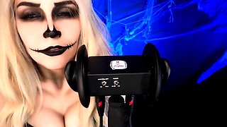 KittyKlaw ASMR Skeleton Licking & Mouth Sounds