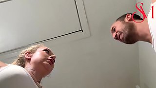 Sophia Mayy In Fakes Being A Personal Trainer To Seduce Stranger Into Fucking Her In Home Gym!