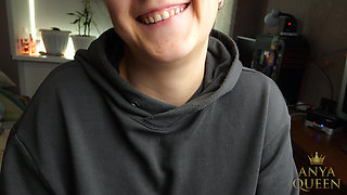 145 Hairy Forearms Fetish: Stroking Dildo with Natural Arm Hair