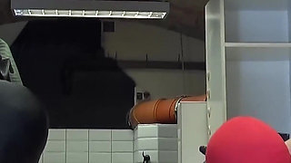 Two Wild Chicks Pegging and Fisting Two Fat Slaves