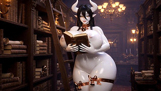 Albedo Forbidden Library - Midnight Tit Play & Sensual Self Touch Episode 4