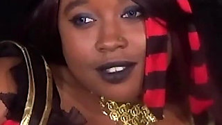 Newbie Sexy Nina Rivera Gets off as a Sexy Pirate for Halloween