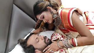 Star_Deepa fucking my friend’s bride on her wedding night – rough doggy style, tight pussy, Hindi dirty talk