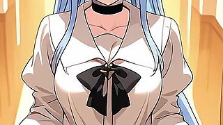 Esdeath Came to Buy New Sexy Lingerie and Have Some Fun with a Pink Dildo. Esdeath Hentai Cosplay