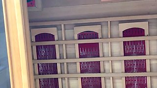 Amateur striptease and Solo masturbation