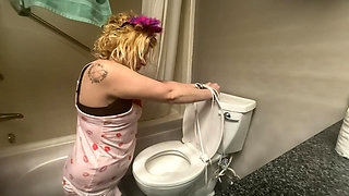 Tied to the Toilet