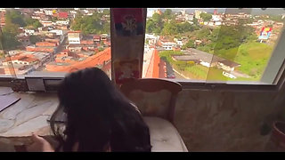 I Fuck My Wife's Stepdaughter at Home While She's Not Home, I Cum in Her Mouth. Homemade Mexican