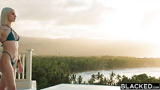 Jason Luv's blonde porn by Blacked.Com